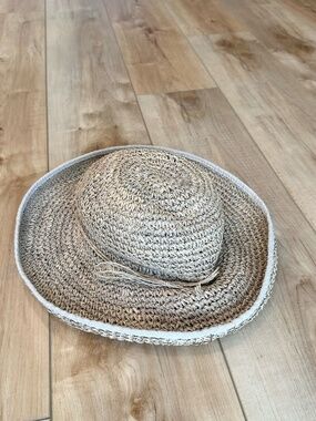 Scala Gal Women’s Straw Floppy Packable Beach Sun Hat Sombrero 57CM